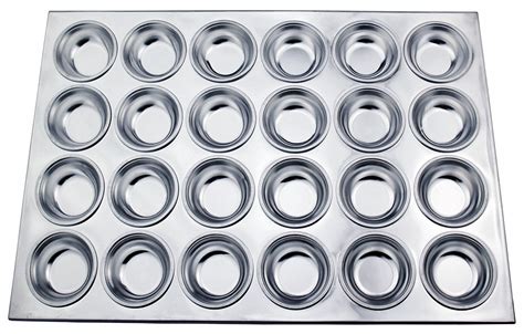 New Star Foodservice 37838 Commercial Grade Aluminum 24-Cup Muffin Pan ...