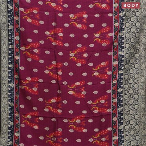 Digital Printed Raw Silk Sarees by Prashanti Sarees