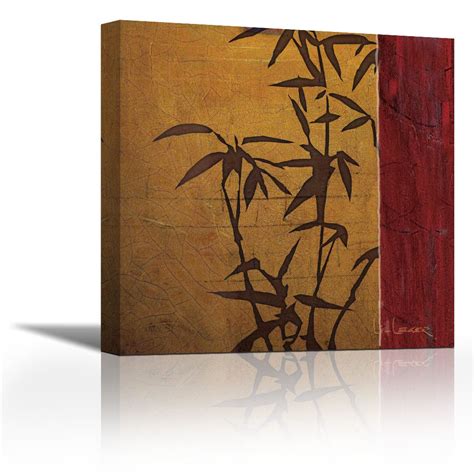 Karmakara Modern Bamboo II - Fine Art Print Wall Art ON Canvas Art ...