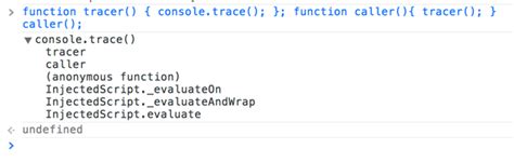 JavaScript Console.log Stack Trace 的图像结果