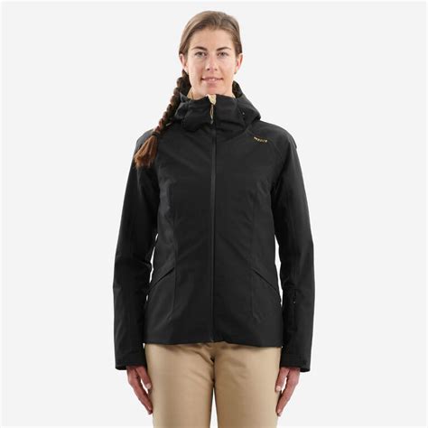Women Winter Jacket for Skiing - Black -6°C