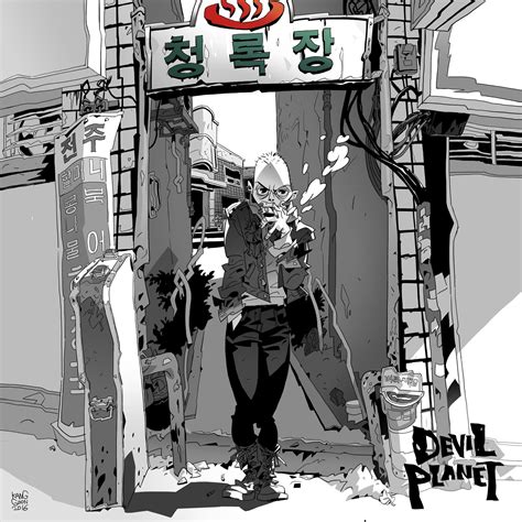 ArtStation - Devil Planet KangGoon, MinJung Kang | Cool drawings ...