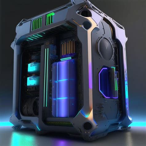 Futuristic Computer Case 的图像结果