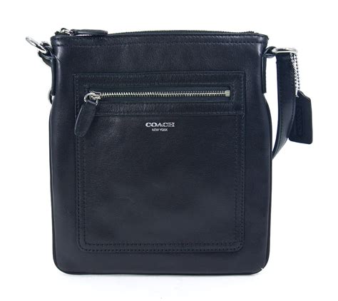 Real Leather Coach Mens Crossbody Bag | Paul Smith