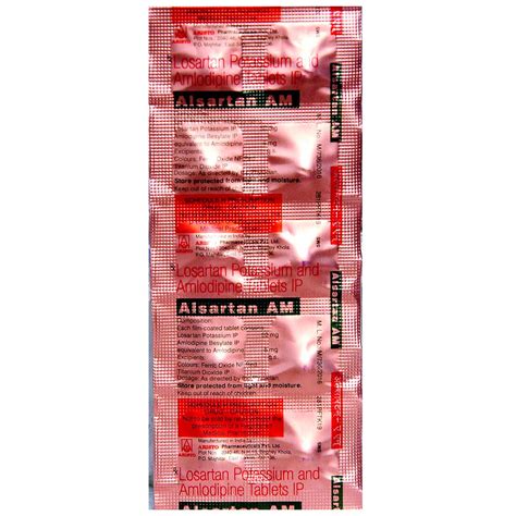 Alsartan AM Tablet 10's Price, Uses, Side Effects, Composition - Apollo ...