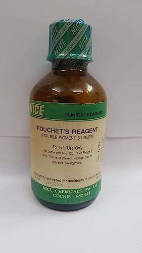 Fouchet's Reagent (For Bile Pigment Bilirubin) 125ML : Amazon.in ...