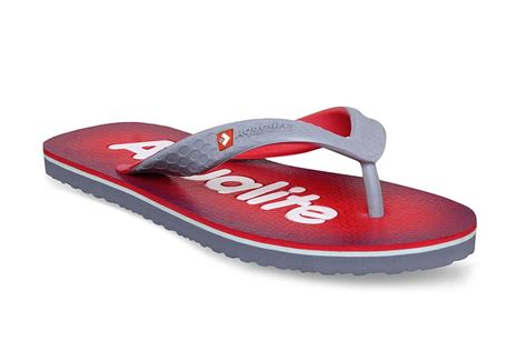 Buy Aqualite Ultra Fashion 98 Men's Red Hawai Chappal at Amazon.in