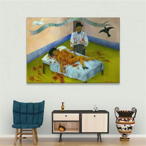 A Few Small Nips Frida Kahlo canvas print