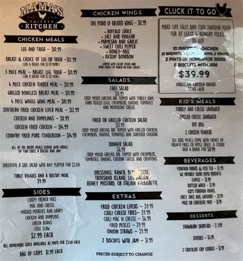 Mama's Chicken Kitchen: Finger Licking Goodness in the Smoky Mountains ...