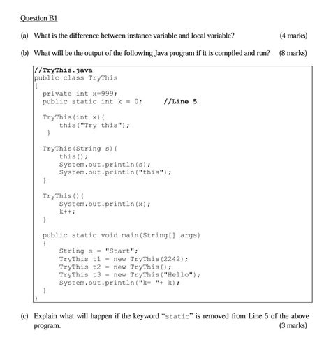 Local and Instance Variable in Java 的图像结果