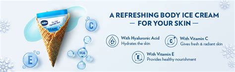 Buy Vaseline Body Ice Cream 185g Online at Low Prices in India - Amazon.in
