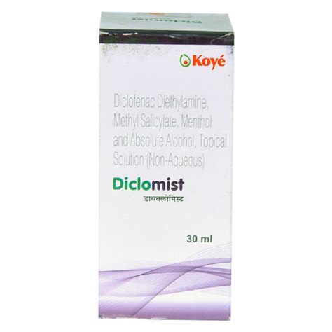 Diclomist 30Ml Topical Solution | Uses, Side Effects, Price | Apollo ...