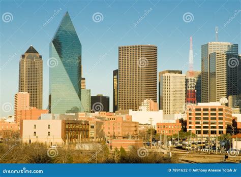 Dallas Texas stock photo. Image of modern, sundown, skyline - 7891632
