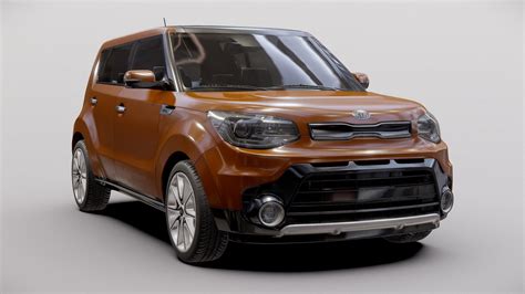 KIA Soul Turbo 2017 - 3D model by autoactiva [10fa102] - Sketchfab