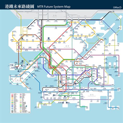 MTR Future System Map - MTR Future System Map | IJMacD.com