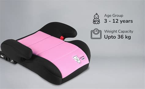Buy Lifelong Booster Car Seat for Baby with Cup Holder - ISOFIX Child ...
