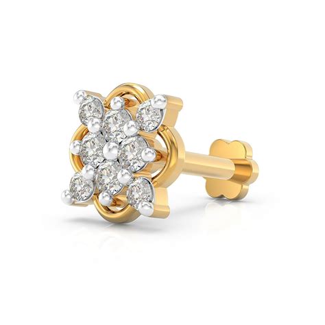 Lucky Bloom Screw Nose Pin | Sterling Silver Nose Pin | U ARE – U Are ...