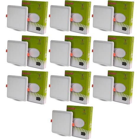 Buy D'Mak 15 Watt Rimless Full Glow Square LED Conceal Panel Light ...