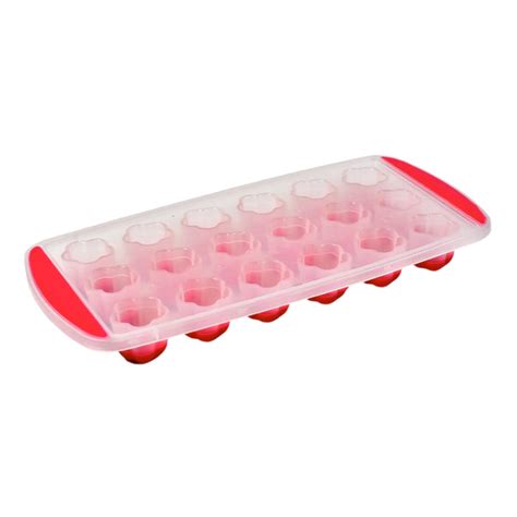 Flower-Shaped Ice Mould Tray - 18 Cavities | DeoDap