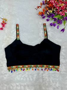 Raghuveer Creation Square Neck Women Blouse - Buy Raghuveer Creation ...