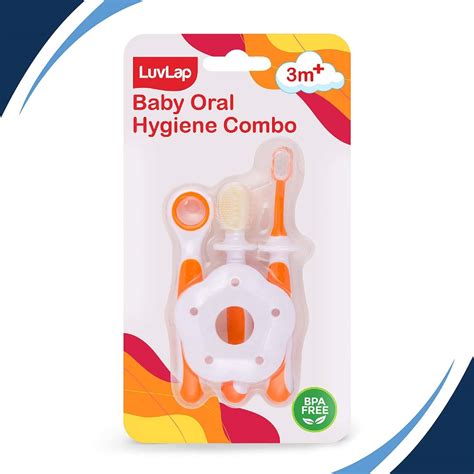 Buy LUVLAP BABY TRAINING TOOTHBRUSH SET WITH ANTI CHOKING SHIELD TEETH ...