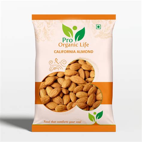 Pro Organic Life Indian almonds Kashmiri mamra badam, almond badam ...