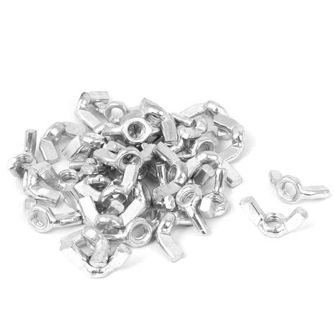 Tradico® 1/4 Inch-20 Thread Butterfly Shape Carbon Steel Wingnut Wing ...