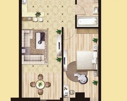极致的空间利用 3套45平米小公寓设计 - 设计之家