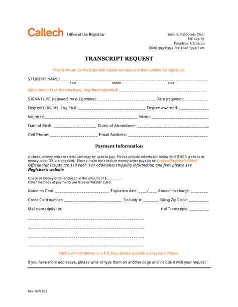 Image result for Request for Transcript Form California License