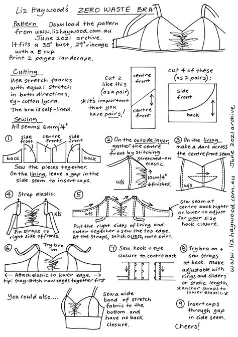 Image result for Bra Pattern Making