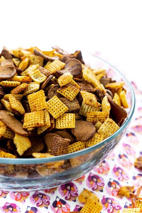 The Best Homemade Chex Mix Recipe (Oven Baked) - Play Party Plan