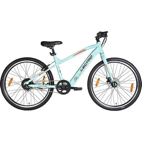 Hero Lectro Clix 26T Single Speed Electric Cycle ( Sky Blue )| 3 Level ...
