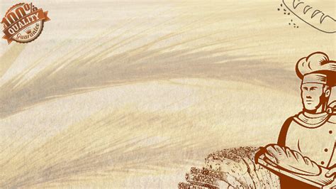 Powerpoint Bread Bakery Background Template | PosterMyWall