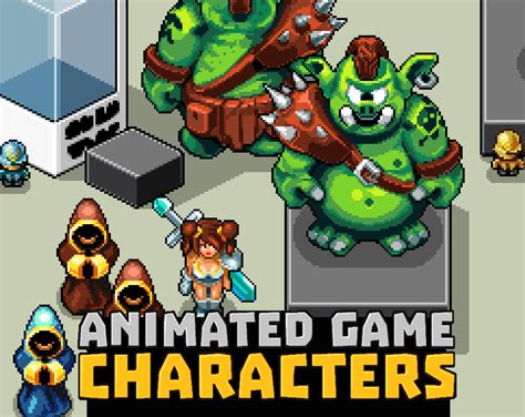Huge batch of new characters! - Animated Game Characters by Atomic Realm