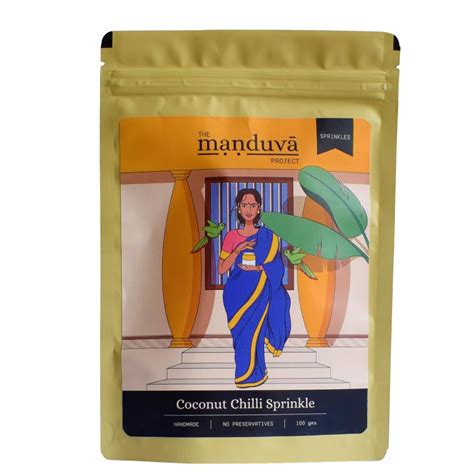 The Manduva Project Coconut Chilli Sprinkle Podi | Idli and Dosa ...