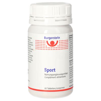 Burgerstein Sports tablets [3328468]-Gall-Pharma GmbH-Online-Shop