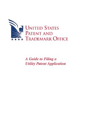 A Guide To Filing A Utility Patent Application Pdf Form - Fill and Sign ...