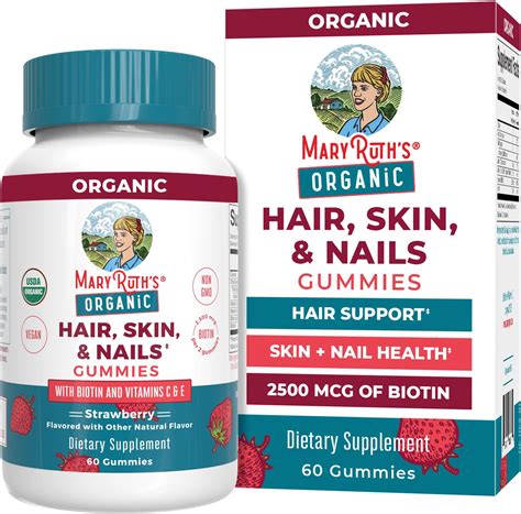 Amazon.com: MaryRuth Organics Hair | Skin | and Nails Vitamins | Biotin ...