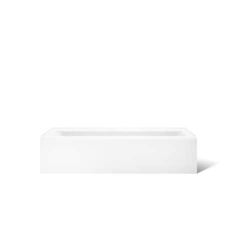KOHLER Bellwether 30.25-in x 60-in White Cast Iron Alcove Soaking ...