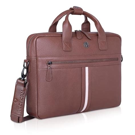WildHorn Premium Leather Laptop Bag for Men – WILDHORN