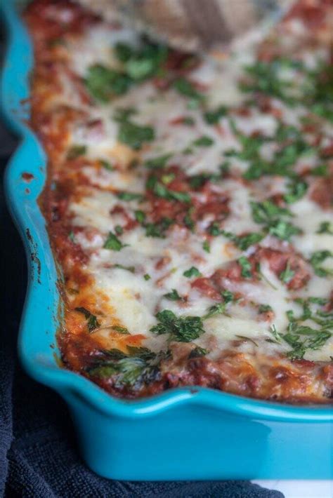 Easy Homemade Lasagna {with from scratch sauce}   Call Me  