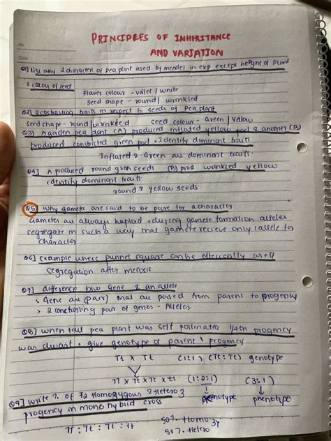 Image result for Principles of Inheritance and Variation KCET Questions