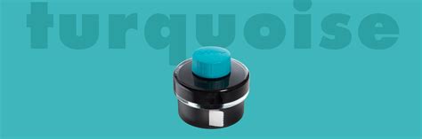 LAMY, Ink Bottle - T52 TURQUOISE 50ml. — SWASTIK penn