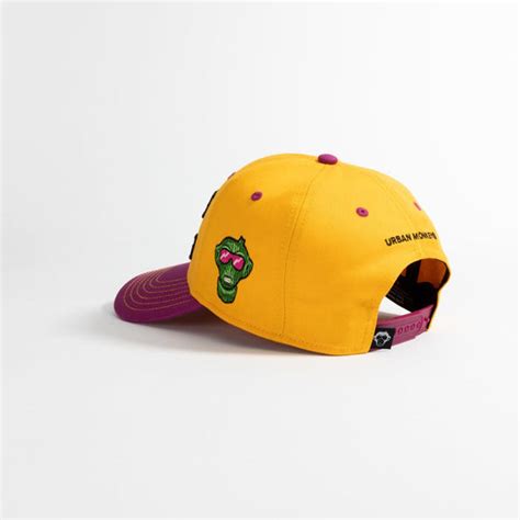 Buy Mustard Yellow No Face Just Voice Snapback Cap Online – Urban Monkey®