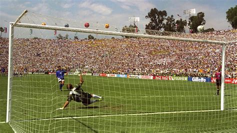 July 17, 1994. world cup final. On a hot Californian afternoon Roberto ...
