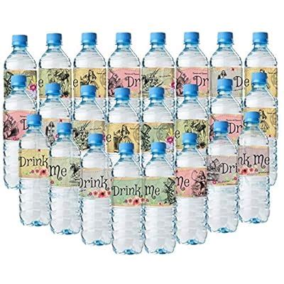 ASVP Shop Alice in Wonderland Bottle Wraps - 24 Alice Water India | Ubuy