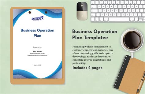 Business Operation Plan Sample 的图像结果