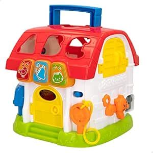Winfun Busy House (Red/White) : Amazon.in: Toys & Games
