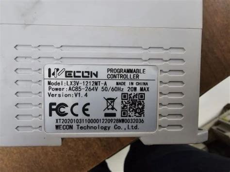 Programmable Logic Controller - Wecon PLC Lx3v Series Wholesale Trader ...