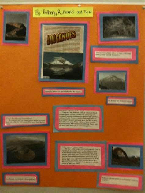 Image result for Volcano Science Project